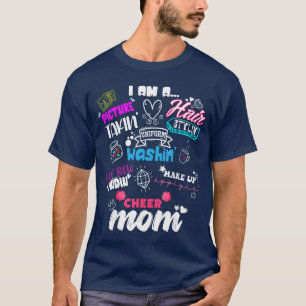 Funny Cheerleading Mom for Cheer Moms Cheer Squad T-Shirt