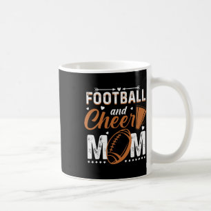 Funny Cheerleading Mum Footll And Cheer Mum _2 Coffee Mug