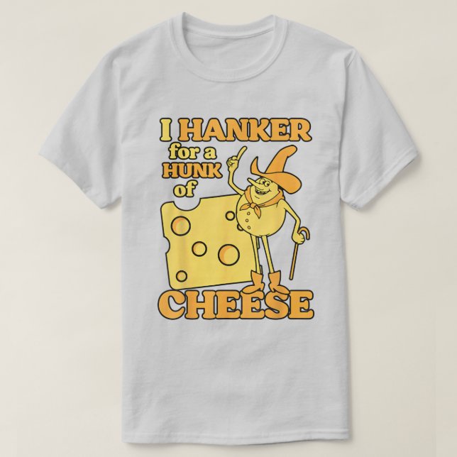 Funny Cheese Quote – Sweet Dreams Are Made of Brie T-Shirt (Design Front)