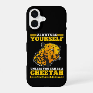 Funny Cheetah Safari zoologist Wildlife Leopard iPhone 16 Case