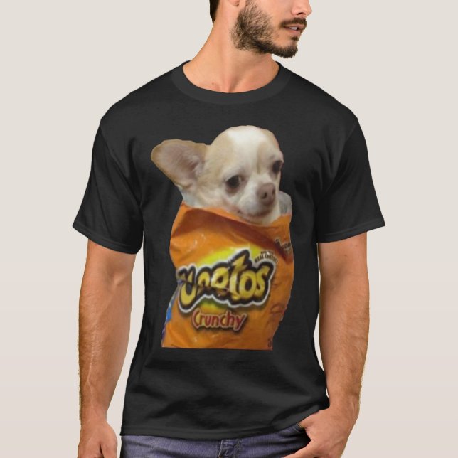 Funny Cheetos Corgi Kawaii  T-Shirt (Front)
