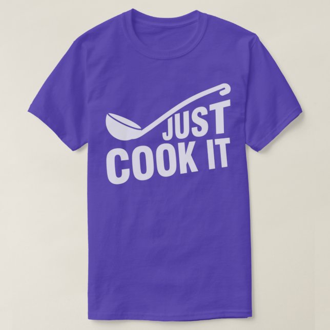 Funny chef cook saying  T-Shirt (Design Front)