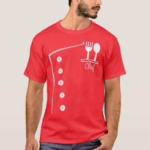Funny Chef Costume Butcher Cuisine Cooking  T-Shirt