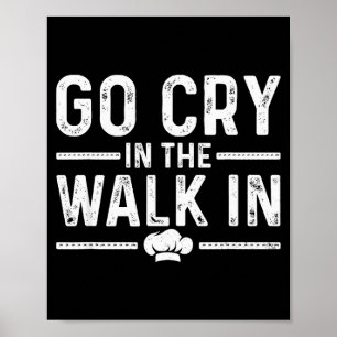 Funny Chef Design For Men Women Cooking Cook Culin Poster