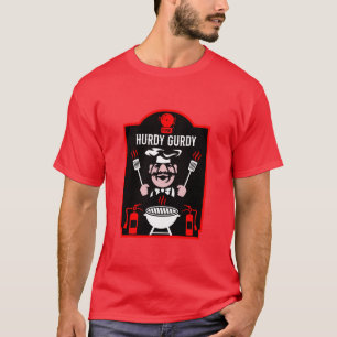 Funny Chef Hurdy Gurdy T-Shirt