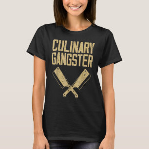 Funny Chef Men Women Restaurant Kitchen Food Cooki T-Shirt