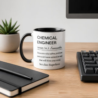 Funny Chemical Engineer Definition Coffee Mug