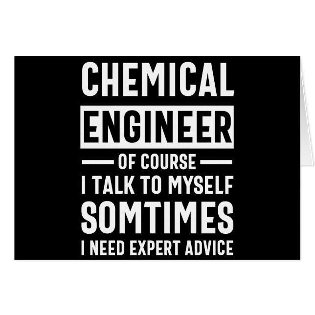 Funny Chemical Engineer Gift (Front Horizontal)
