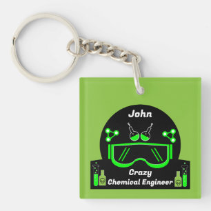 Funny Chemical Engineer Gifts Key Ring