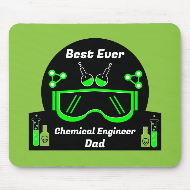 Funny Chemical Engineer Gifts Mouse Pad (Front)