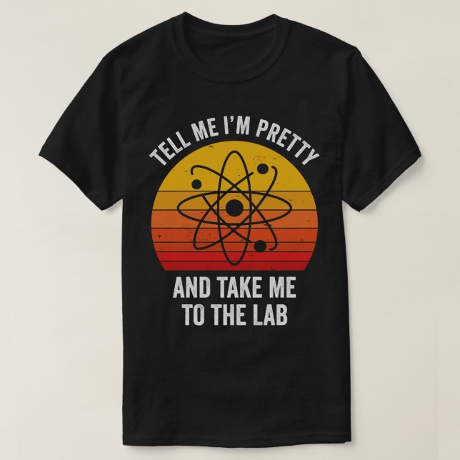 Funny Chemistry Chemist Lab 1 T-Shirt (Design Front)