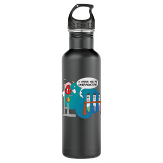 Funny Chemistry Comic Chemical Reaction 710 Ml Water Bottle