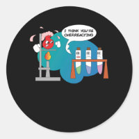 Funny Chemistry Comic Chemical Reaction
