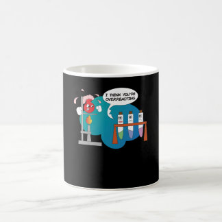 Funny Chemistry Comic Chemical Reaction Coffee Mug