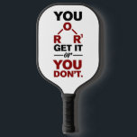 Funny Chemistry Gag Science Teacher Pickleball Paddle<br><div class="desc">Cute and funny chemistry button to treat yourself or as a gift for your favourite scientist,  chemistry teacher or graduate. The saying on this pickleball paddle is just a cool joke for the scientists out there. Perfect for geeks or chemistry teachers</div>