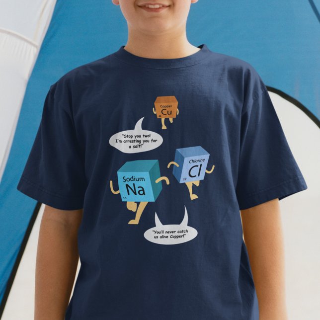 Funny Chemistry Periodic Table Elements Science T-Shirt (Creator Uploaded)