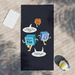 Funny Chemistry Periodic Table Science Beach Towel<br><div class="desc">This amazing funny theme product would make a great addition to your collection. Perfect for people who love displaying their personality and passion for all to see</div>