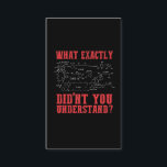 Funny Chemistry Teacher Chemist Student Formula Business Card<br><div class="desc">Funny Nerdy Science Surprise for a student,  chemist,  Physics,  teacher,  scientist or pharmacist. Ideal Gift for all Science Nerds who like experimenting or doing an experiment in the laboratory or lab.</div>