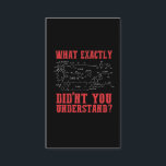 Funny Chemistry Teacher Chemist Student Formula Business Card<br><div class="desc">Funny Nerdy Science Surprise for a student,  chemist,  Physics,  teacher,  scientist or pharmacist. Ideal Gift for all Science Nerds who like experimenting or doing an experiment in the laboratory or lab.</div>