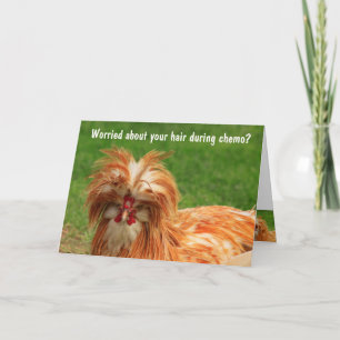 Funny Chemo Support Encouragement Card