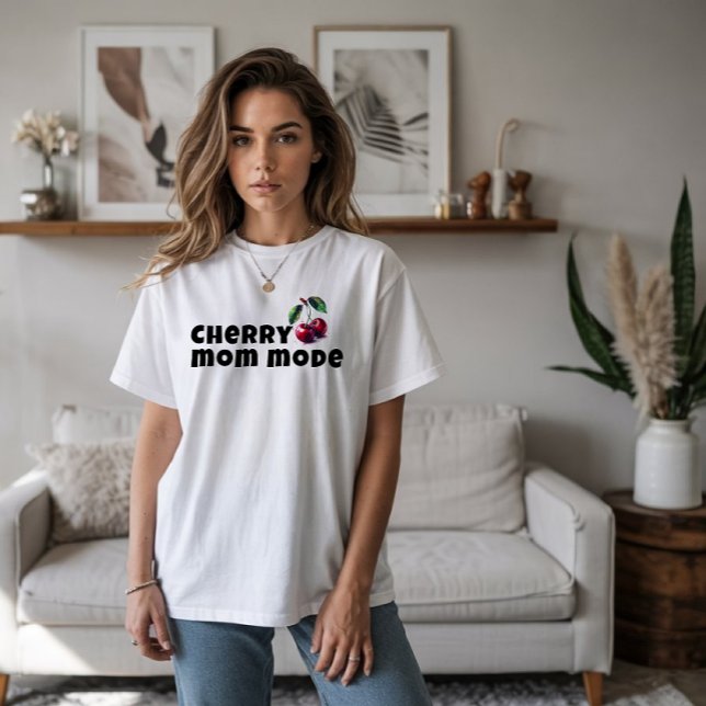 Funny cherry vibe slogan mother day T-Shirt (Creator Uploaded)