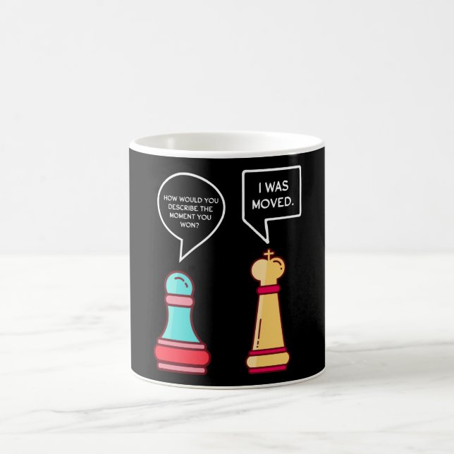 Funny Chess figures Coffee Mug (Center)
