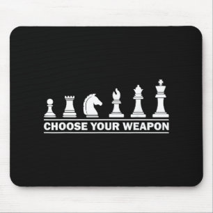Funny Chess Gift for Chess Lover Kids Boys Girls C Mouse Pad