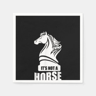 Funny Chess Its Not A Horse Knight Piece Player Napkin