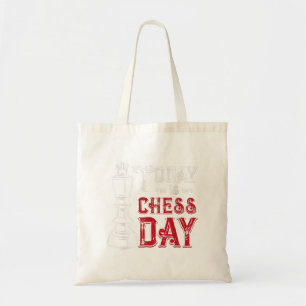 Funny Chess King Castling Design Tote Bag