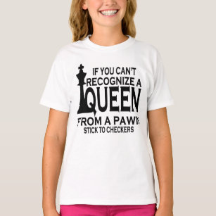 Funny Chess Player Club Queen Board Game Lover T-Shirt