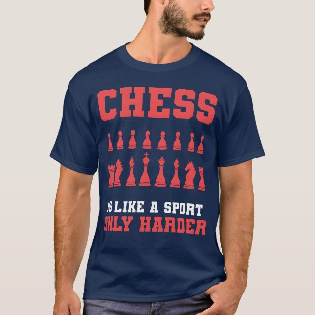 Funny Chess Sport Chess Instructor funny T-Shirt (Front)
