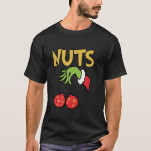 Funny Chest Nuts Couples Matching T Family Christm T-Shirt