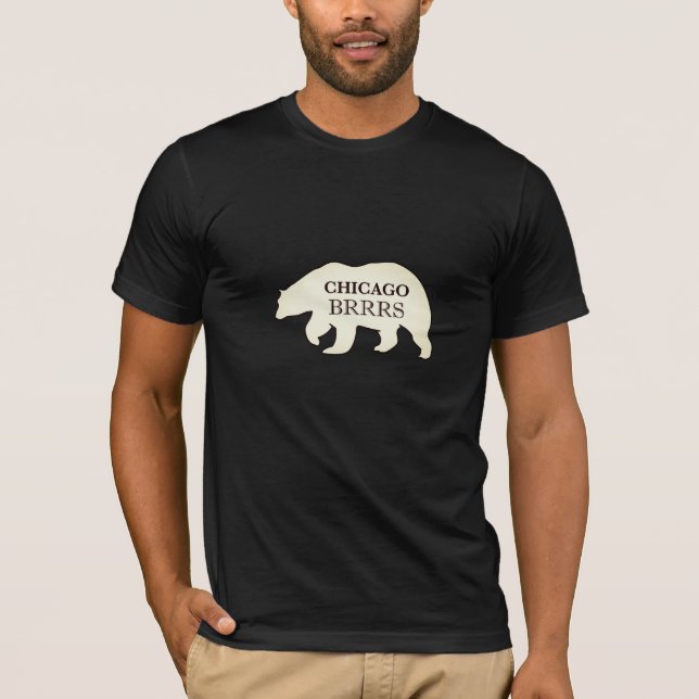 Funny Chicago Polar Bear T-shirt (Front)