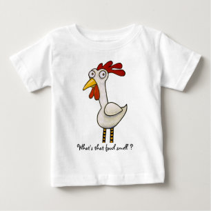 Funny Chicken Baby T-Shirt