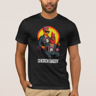 Funny chicken daddy t-shirt 