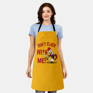 Funny Chicken - Don't Cluck with me Apron