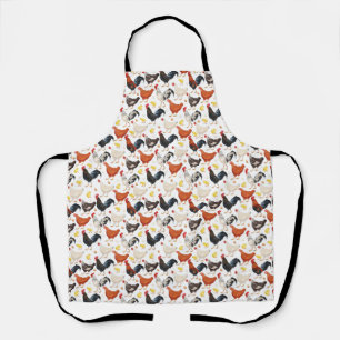 Funny Chicken Eggs Socks Apron