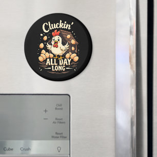 Funny Chicken Humor Rustic Farm Life Magnet