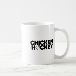 Funny Chicken Jockey Stacked Repeat Fun Gag Meme H Coffee Mug