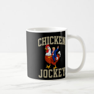 Funny Chicken Jockey Trump Coffee Mug