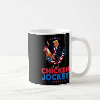 Funny Chicken Jockey Trump Meme  Coffee Mug