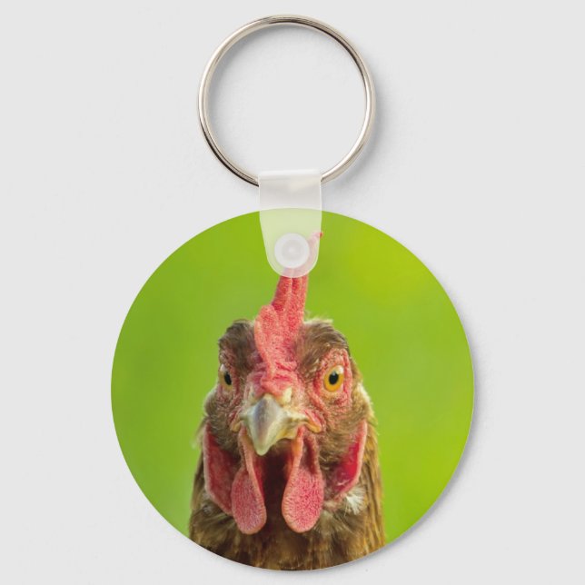 Funny Chicken - Keychain (Front)