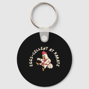 Funny Chicken Mode Key Ring