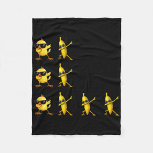 Funny Chicken Nana For Men Women Teens Kids Fleece Blanket