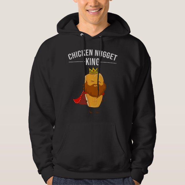 Funny Chicken Nugget For Kids Cool Chicken Nugget  Hoodie (Front)