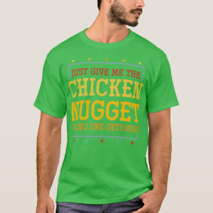 Funny Chicken Nugget Humour Thanksgiving Day T-Shirt