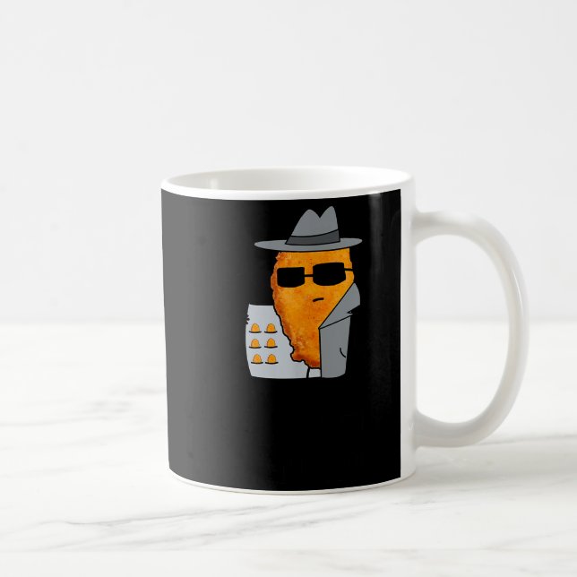 Funny Chicken Nuggets - Nugs Not Drugs  Coffee Mug (Right)