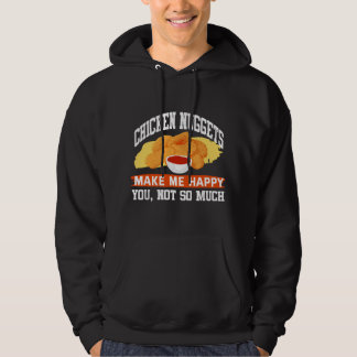 Funny Chicken Nuggets Sarcastic Fried Chicken Love Hoodie