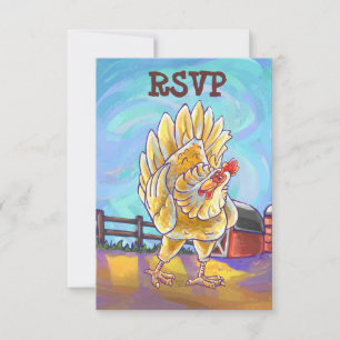 Funny Chicken Party Centre RSVP
