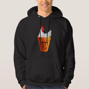Funny Chicken Pot Pi  Day Pie Math Lover Geek  3 1 Hoodie